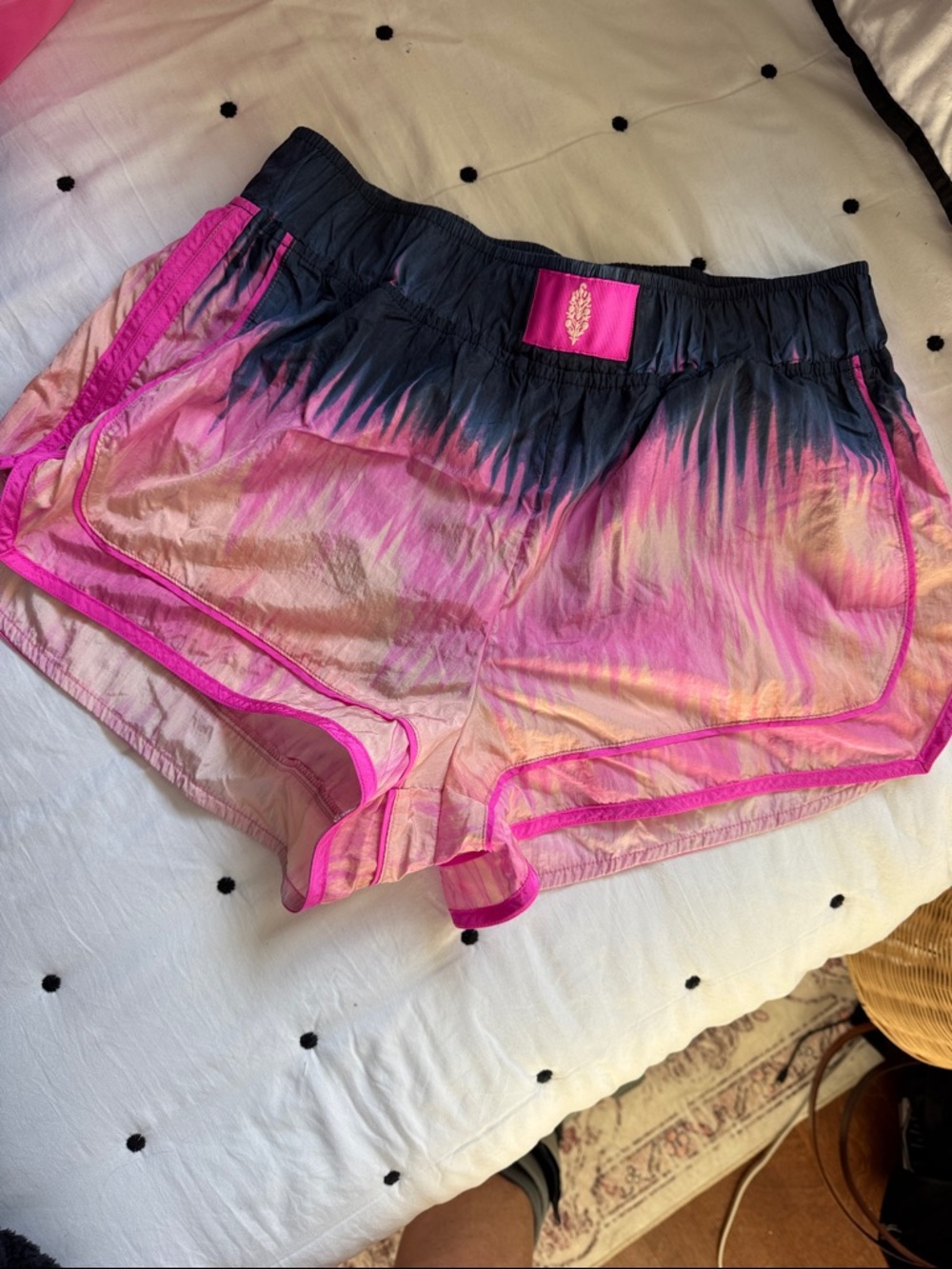 FREE People..Women’s Ombre Pink Athletic Shorts